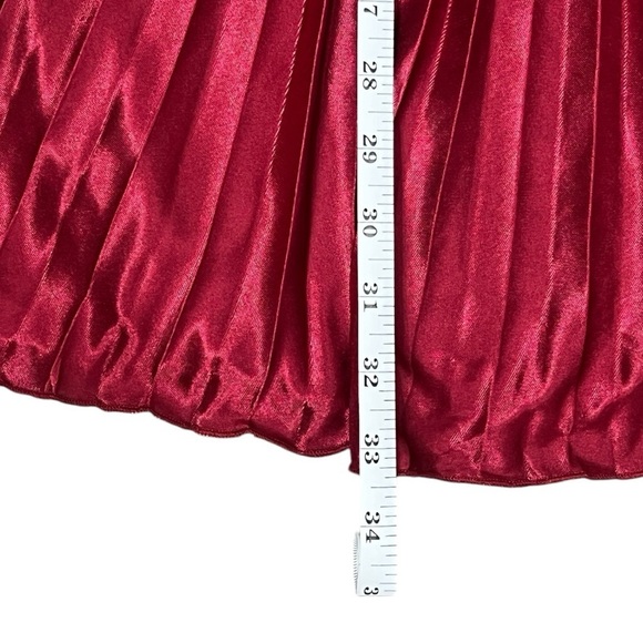 Lots of Love by Speechless Black & Red Pleated Dress - Size Small - Picture 11 of 11